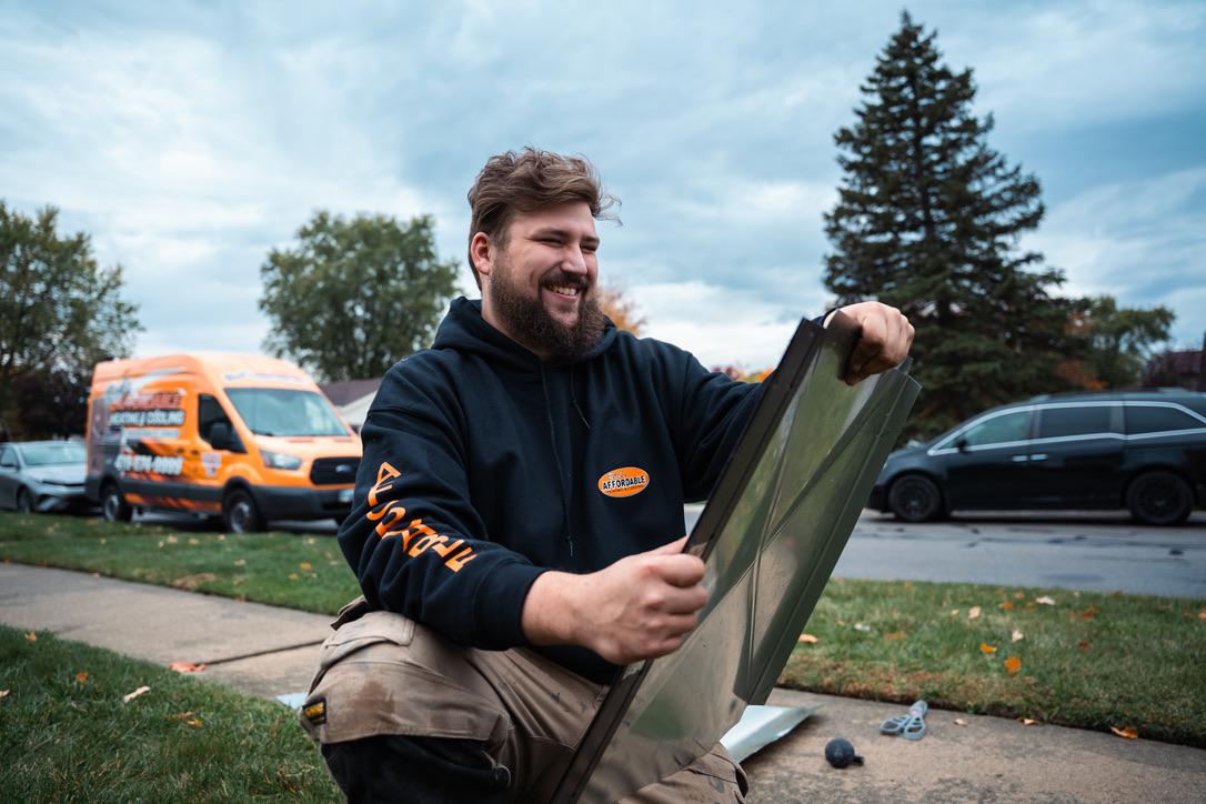 Rick's Affordable Heating & Cooling team member