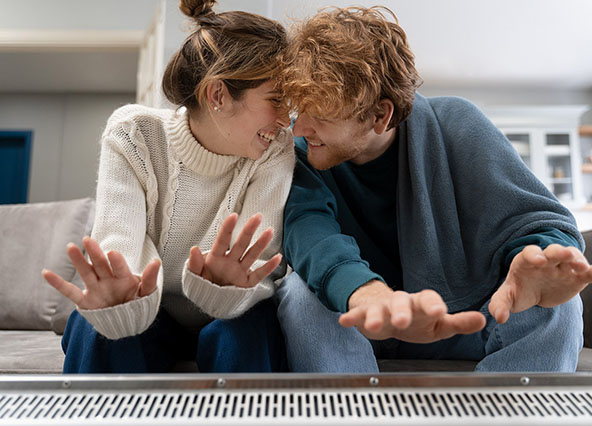 Rick's Affordable technician answering heat pump repair questions in Toledo Ohio