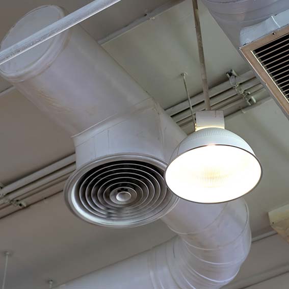 Rick's duct cleaning team