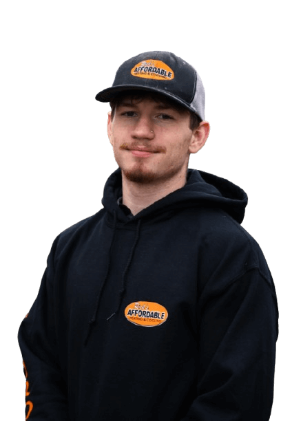 Certified HVAC technician from Rick's Affordable Heating and Cooling in Toledo, OH